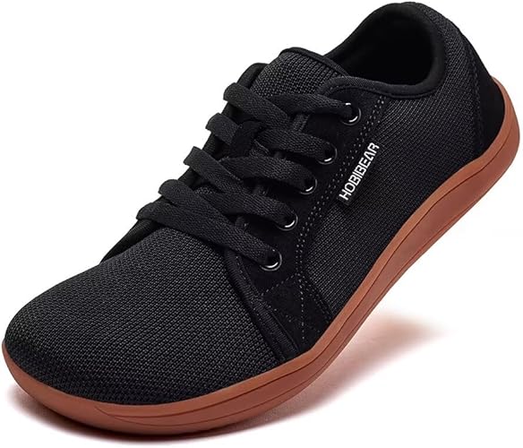 HOBIBEAR Unisex Breite Barfuss Schuhe Damen Herren Barfußschuhe Minimalistische Outdoor Trail Running Walking Schuhe
