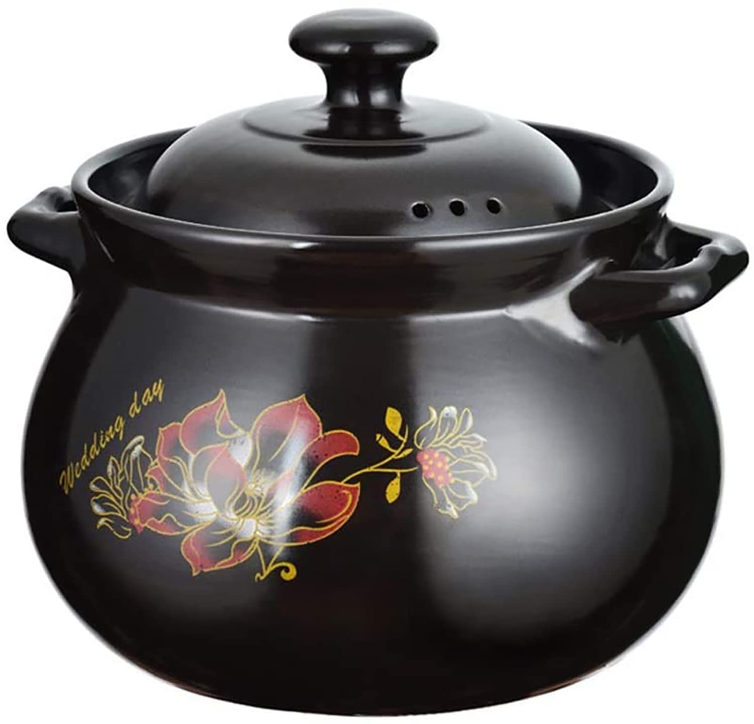 Japoński garnek gliniany, tradycyjny ceramiczny garnek do pieczenia Hot Pot
