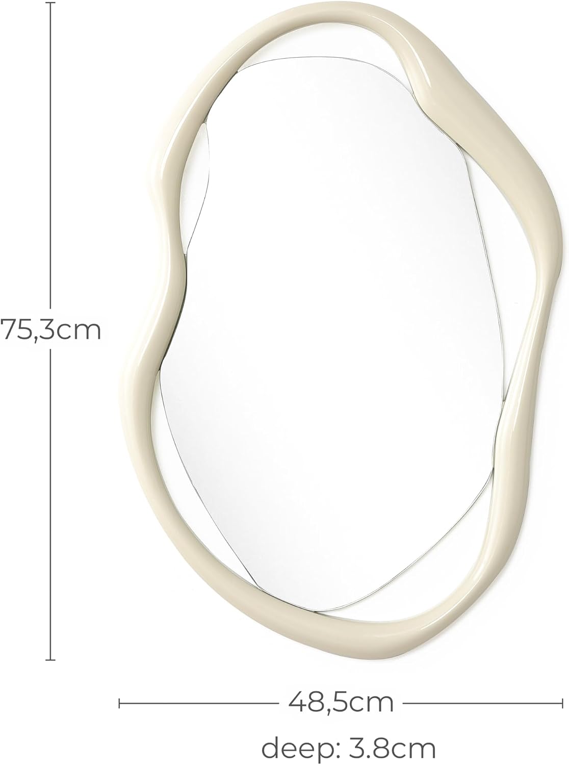 Creamy White_75.5cm