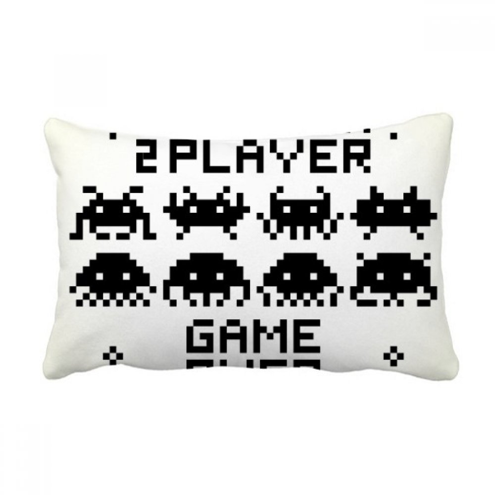 Coussin Pixel Game Over Little Monster Idée Cadeau Geek