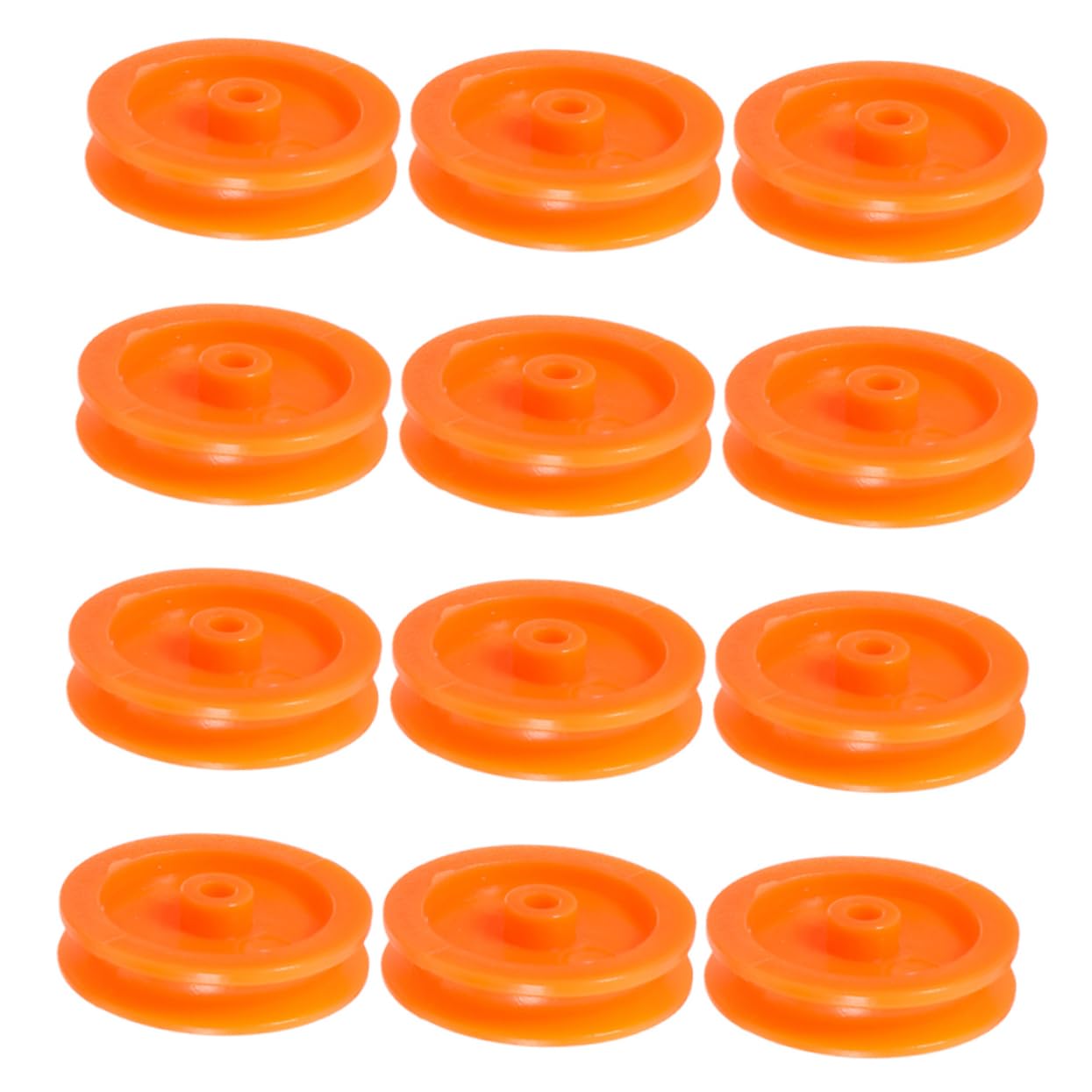 Ciieeo Diy Plastic Belt Pulley Wheel Toys Pulley Gear Part Efficient Sliding Operation