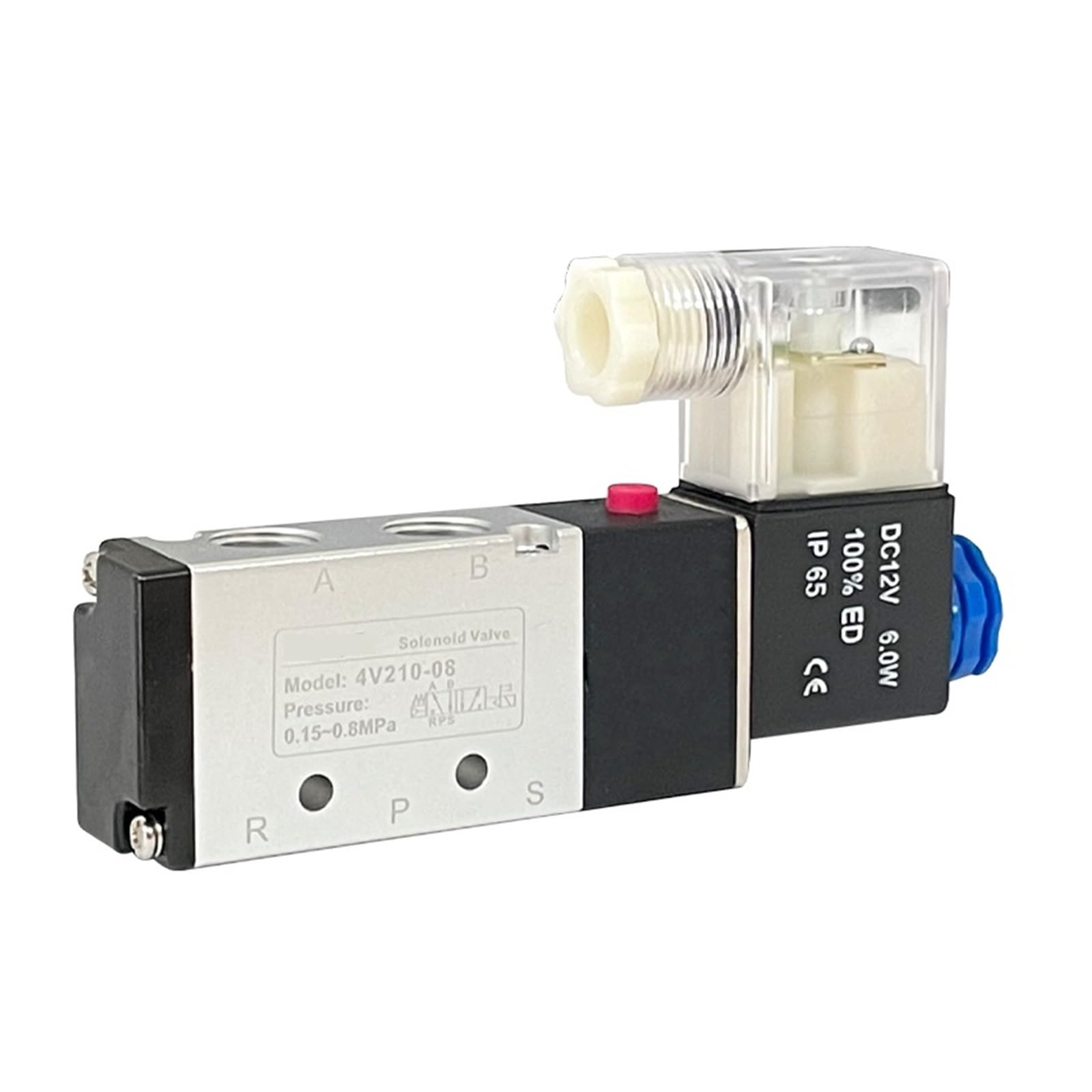 Électrovanne 4V310-10 AC110V de haute précision pour circuits d'air
