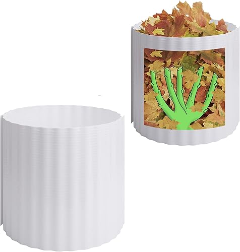 DECOHS 8 piezas de collar de rosa de invierno, conos de rosa cálidos para plantas conectables a plantas, cubierta protectora de plantas de rosas de