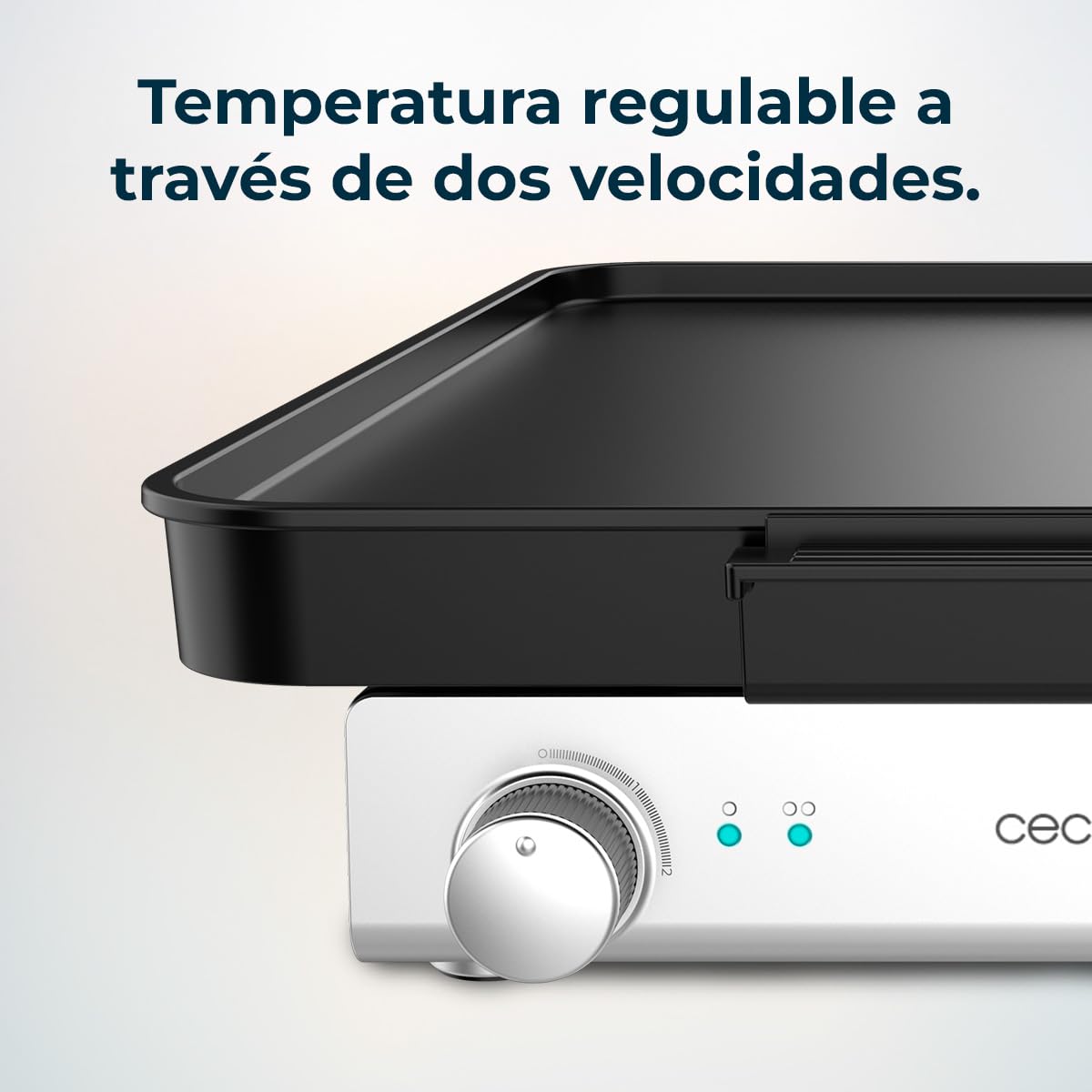 Cecotec Plancha de Asar Eléctrica con Piezas Magnéticas Desmontables Magnet 1800. Plancha de Cocina Grill con 1800W, Aluminio Con Revestimiento De Teflón, Antiadherente, Apta Para Lavavajillas
