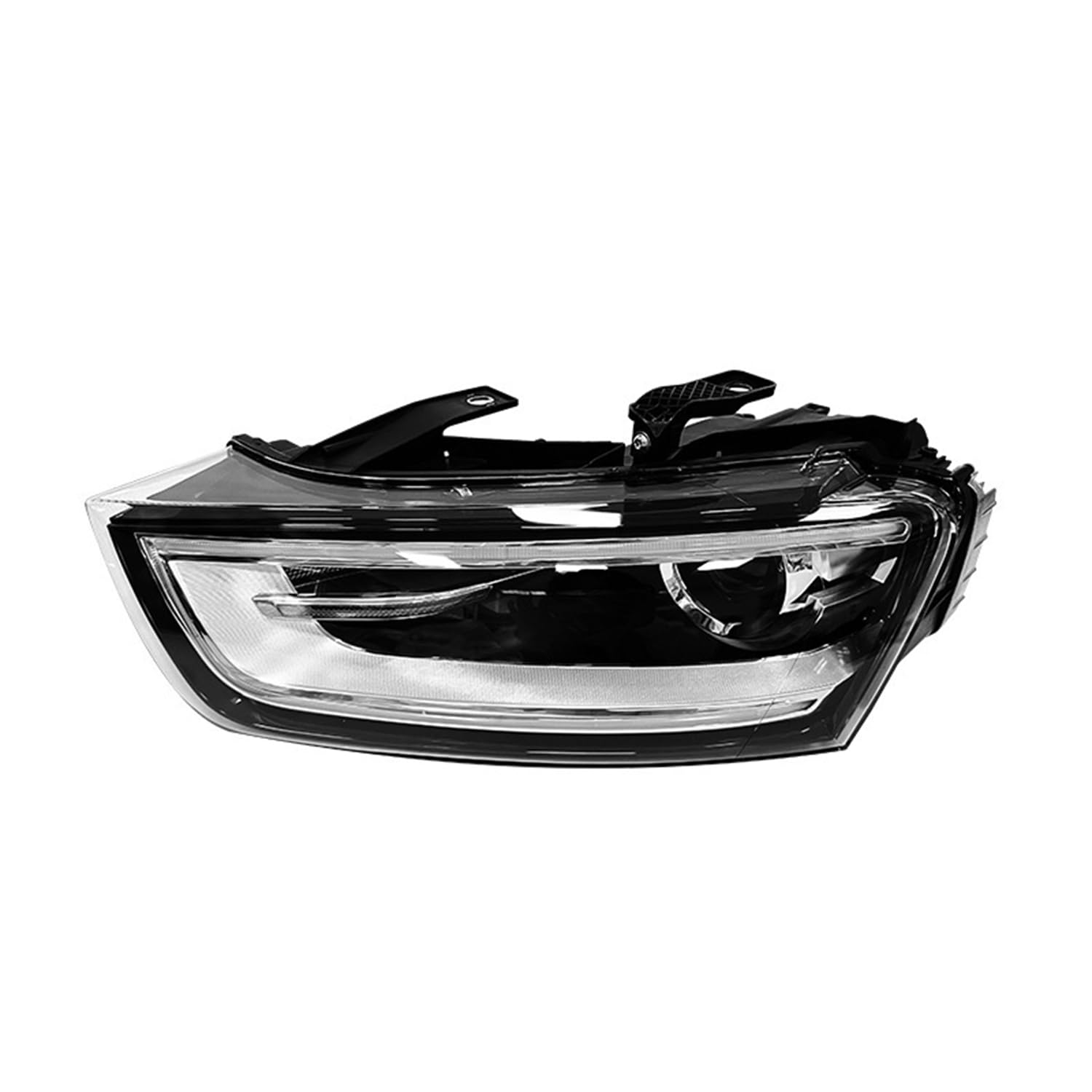 Gruppo Fari Abete per Audi Q3 2013-2015(Xenon Lamp), Luci Anteriori a LED con Segnali di Svolta Sequenziali Drl Accessori Auto