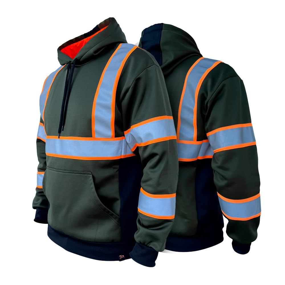 SafetyShirtz SS360 ANSI Class 3 Type R Graphic Hoodie