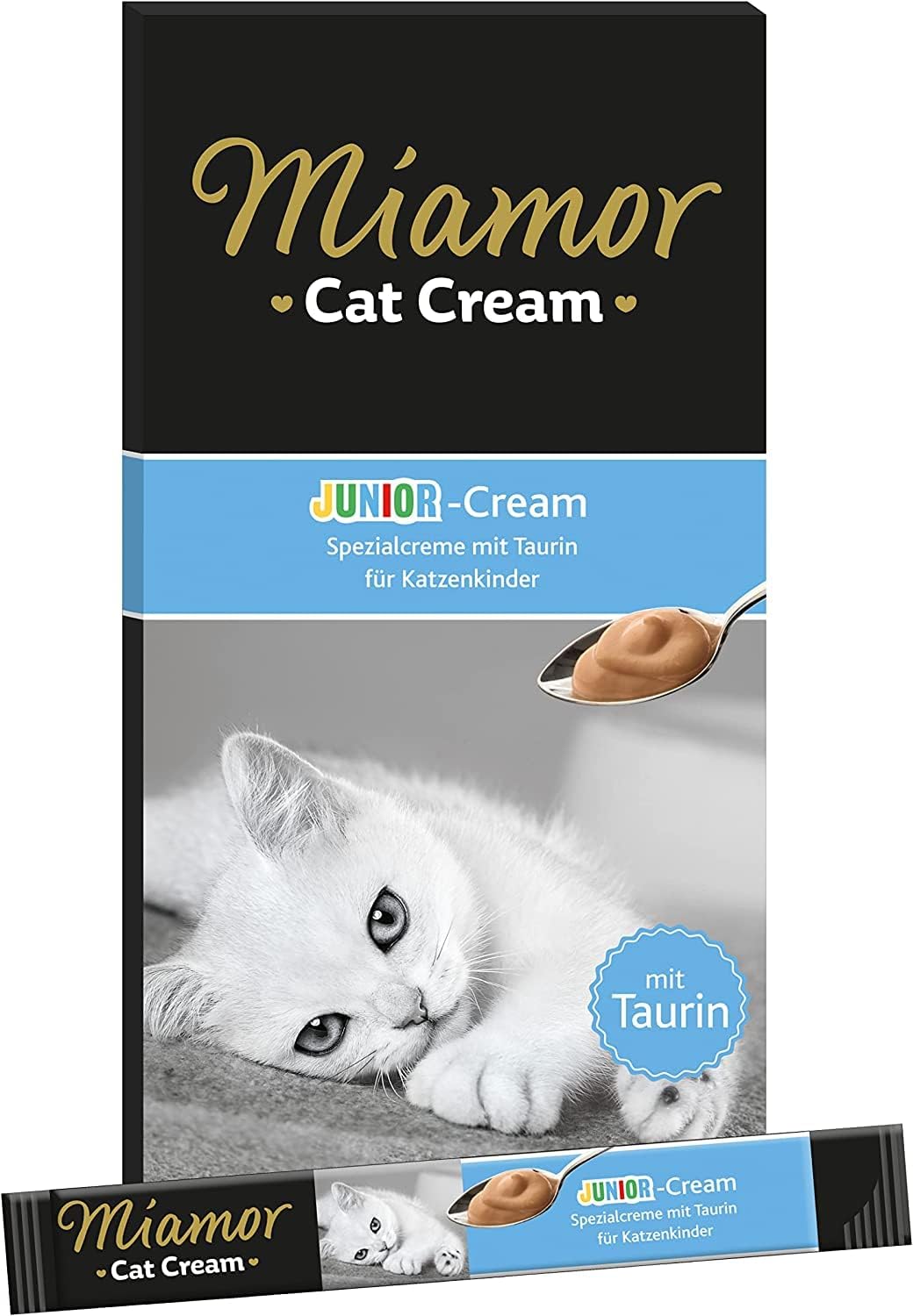 Miamor Cat Snack Cream - Huhn & Käse Ohne Zucker, 15g Portionsbeutel Für Ausgewachsene Katzen