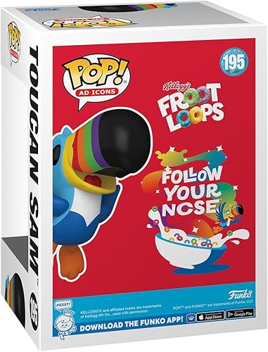 Miniatura 3 de Funko Pop! Ad Icons Kelloggs - Toucan Sam Flying - Figura de vinilo coleccionable - Idea de regalo - Producto oficial - para niños y adultos - Ad