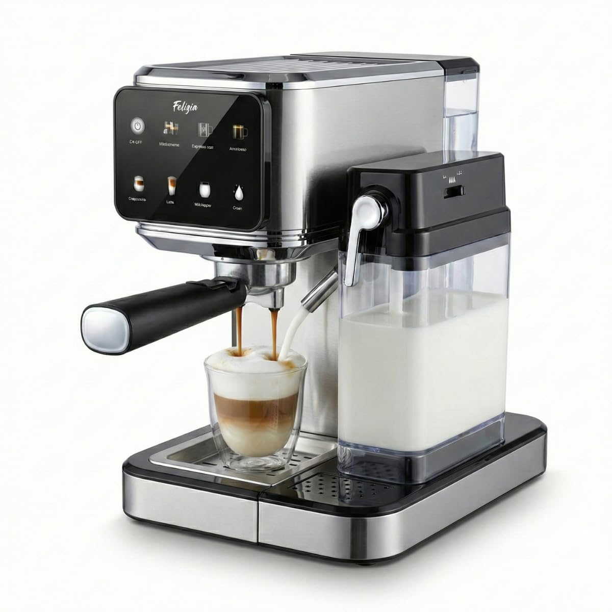 Macchina per caffè espresso e cappuccino Tech Vital (Felizia Latte)