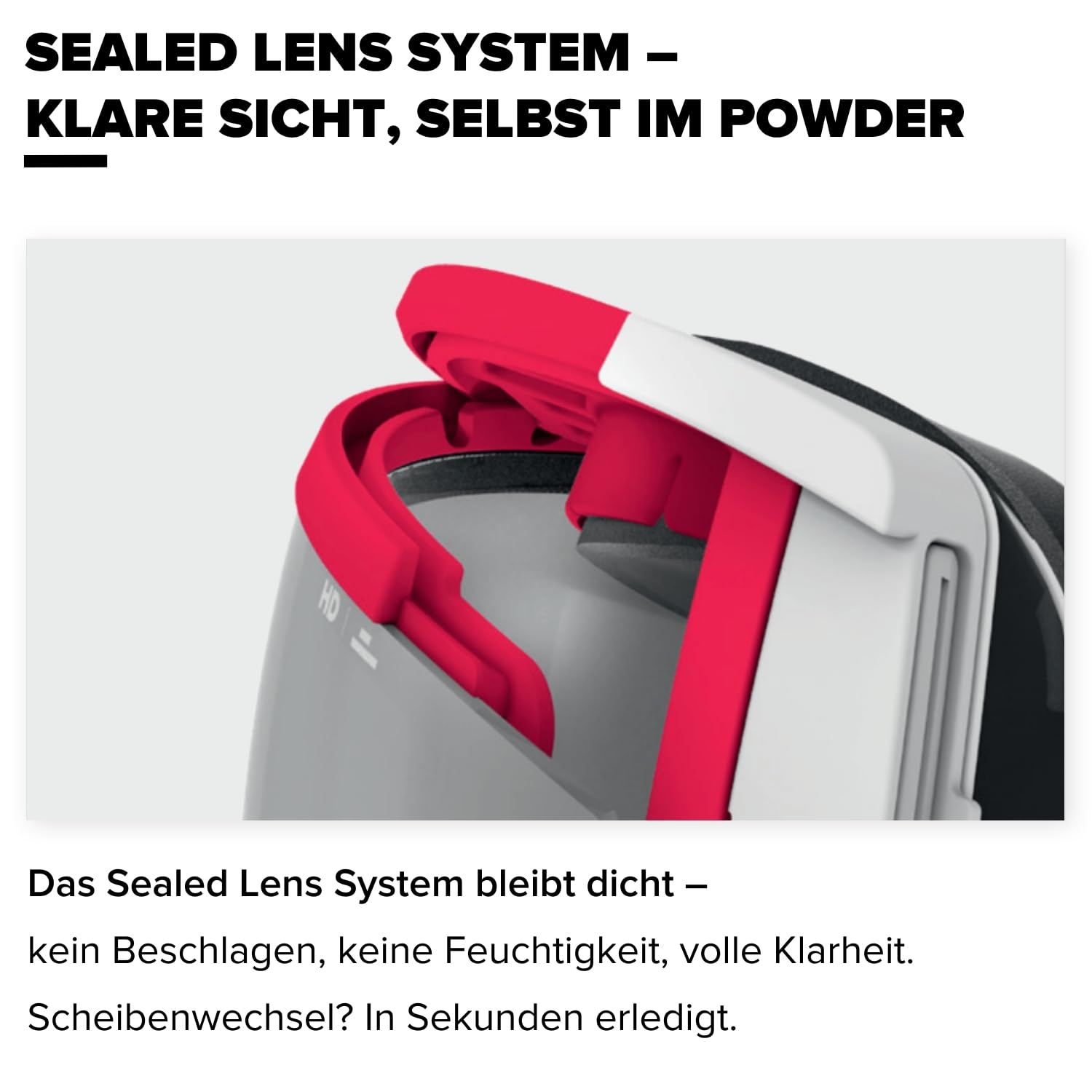 ATOMIC Unisex Redster L Hd Skibrille (1er Pack)