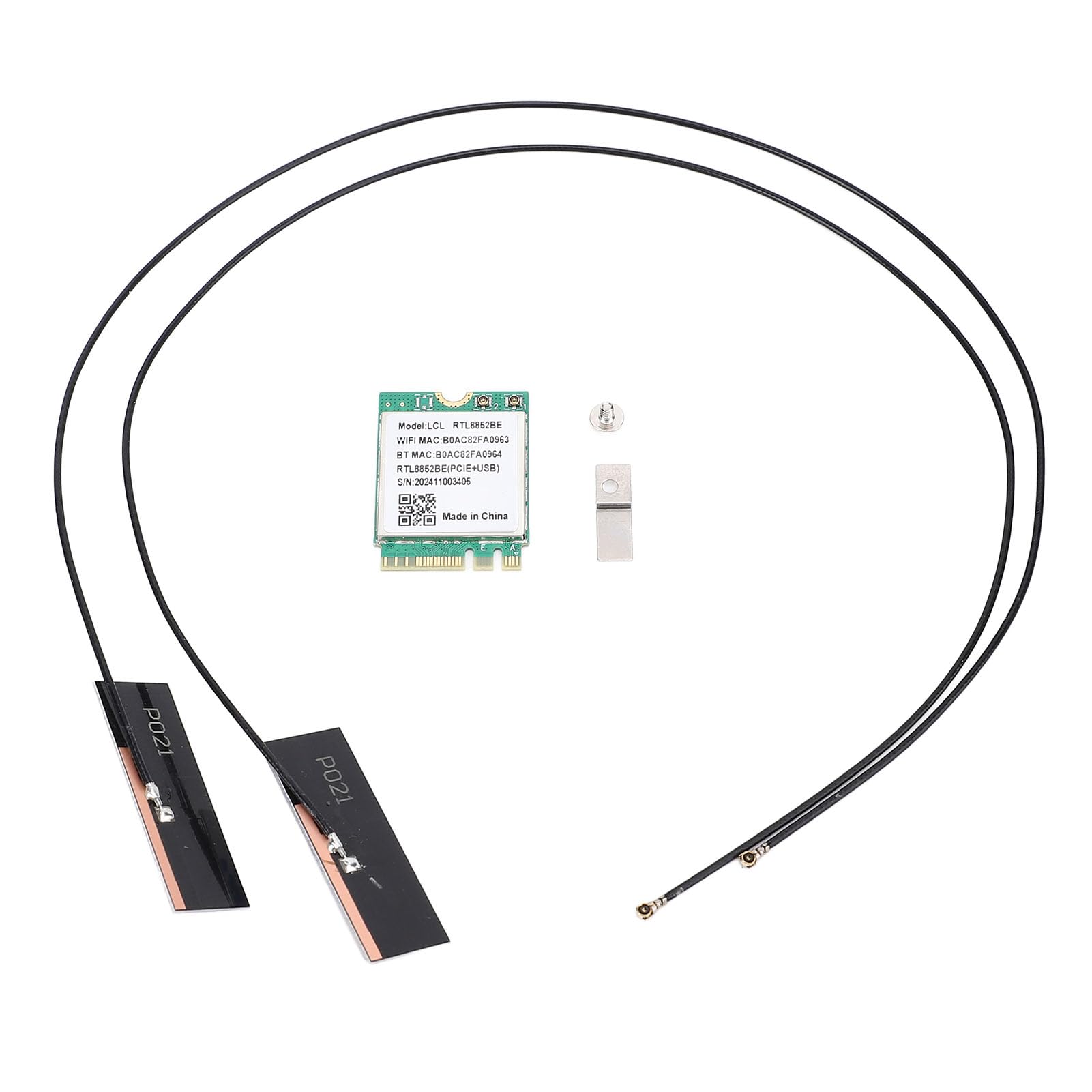 Tarjeta WiFi 6 M.2 de 1800Mbps, adaptador de escritorio con Bluetooth 5.2 para Windows y Linux
