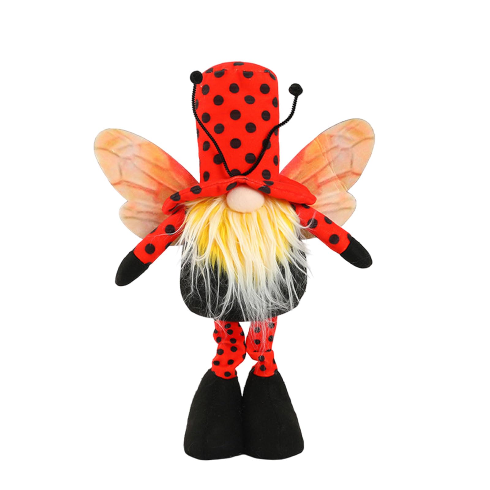 Msioytog Gnomes Plushs Honeybees Spring Plushie Ornamet Scandinavians Tomtes Elves Day Decors Table Spring