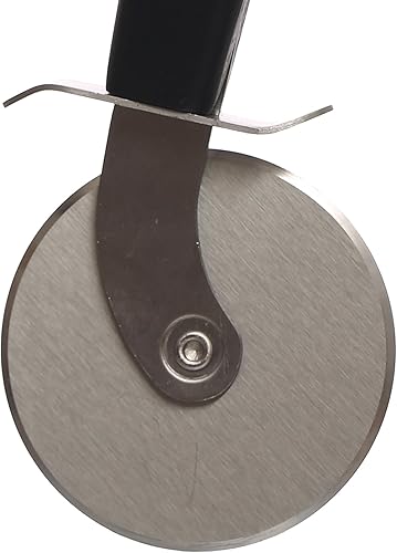 Miniatura 4 de Bloomingville 8 Inches Stainless Steel Walnut Handle, Black Pizza Cutter