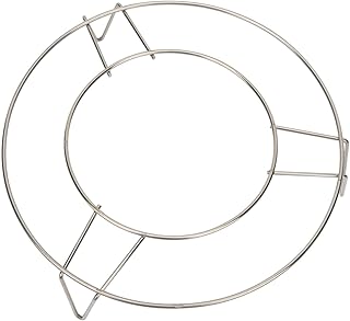 TYYW Metal stal nierdzewna DIY akcesoria do kuchenek mikrofalowych stojak izolacyjny parowa do rękodzieła stojak parowy ze stali nierdzewnej, akcesoria do mikrofalówki piekarnika