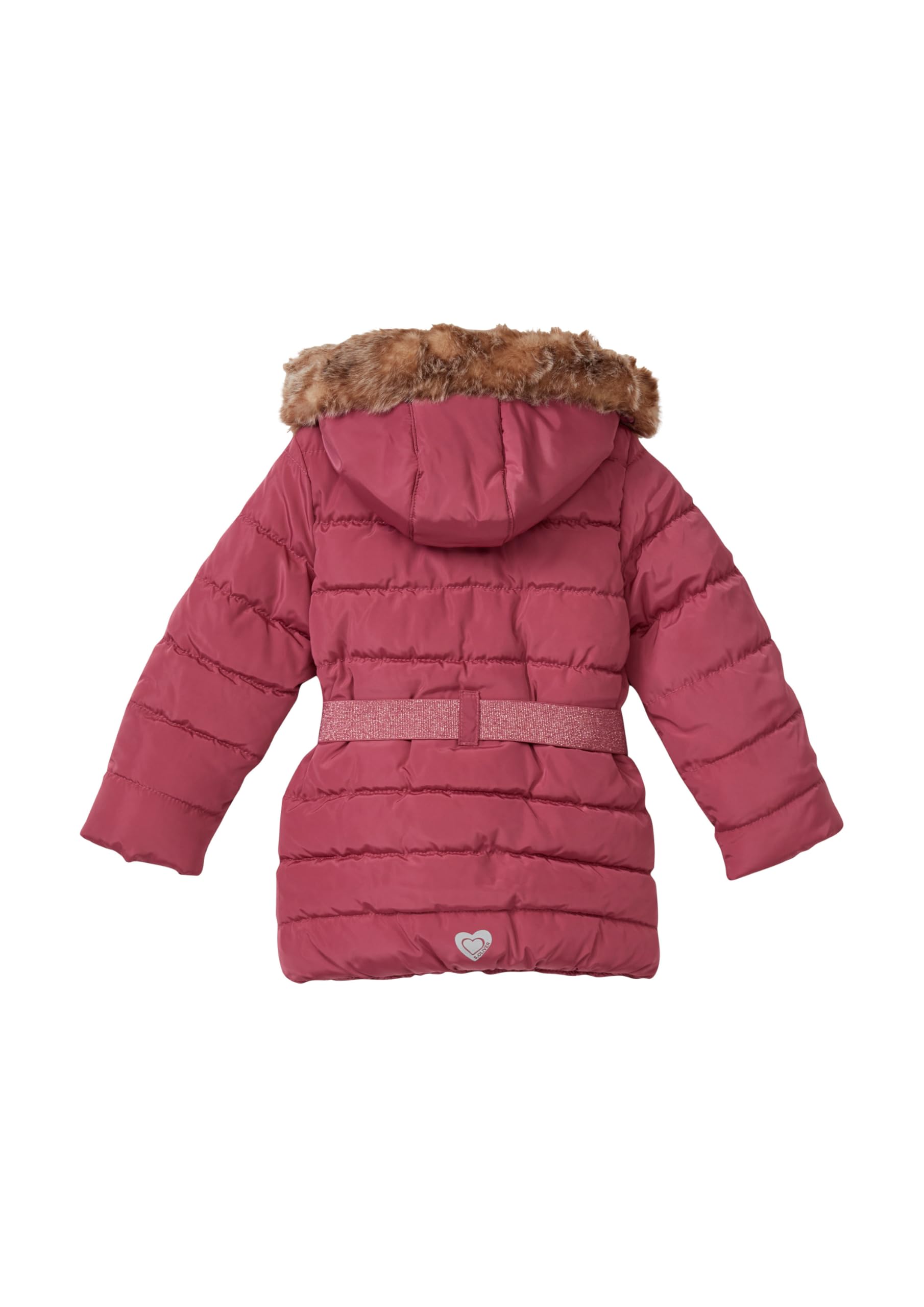 s.Oliver 2171373 Cappotto trapuntato con cappuccio e cintura Bambine e ragazze (Pacco da 1)