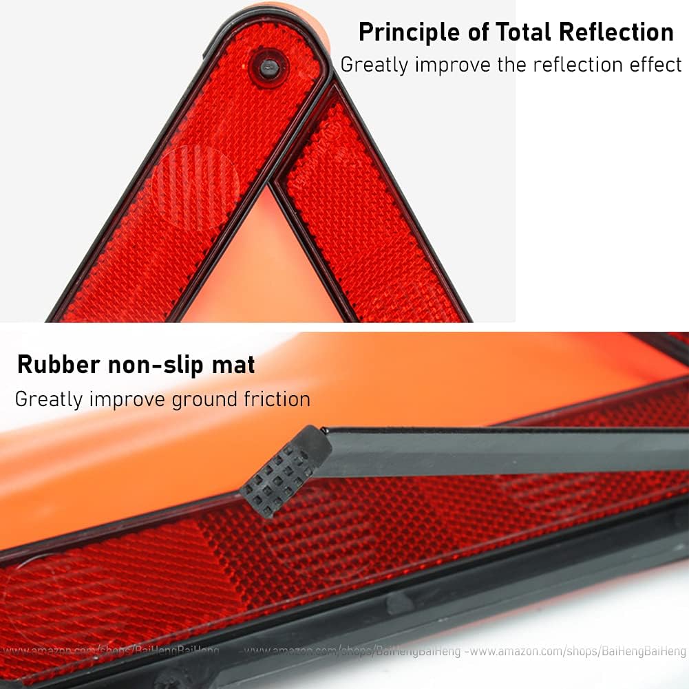 Reflectors RedA Foldable Emergency car kitRedA car Warning Sign C/S