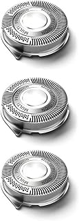 Cabezales De Cuchillas De Repuesto SH50, Compatibles Con Philips, Compatibles Con Norelco, Shavers Series 5000/AquaTouch/PowerTouch S5160, S5210, S5205, S5370(3 pcs-sh50)