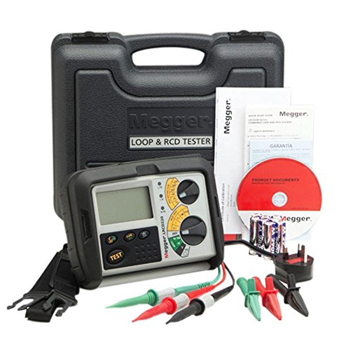 Buy Megger LRCD220ENBS NonTripping Loop and RCD Tester Online at