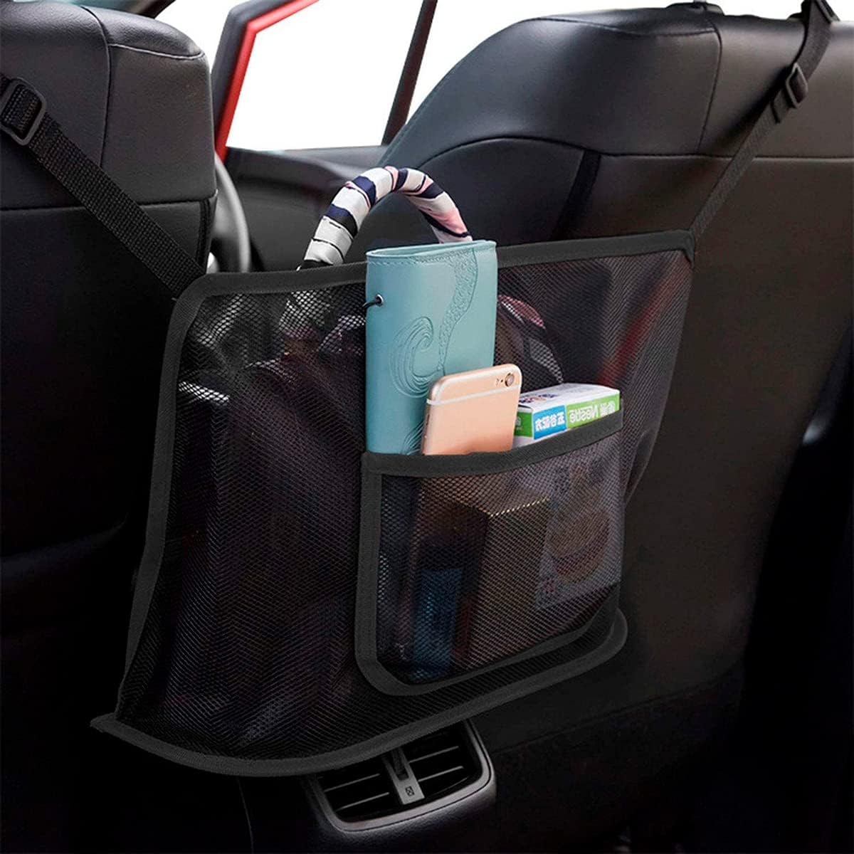 Car Net Pocket Handbag Holder Photo