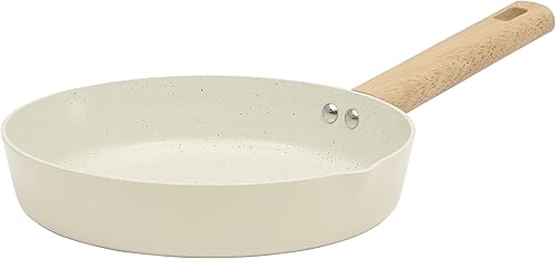 Gibson Home Marbleton - Sartén de aluminio de 9.5 pulgadas, no tóxico, sartén antiadherente de cerámica de alta calidad, sartén para huevos de