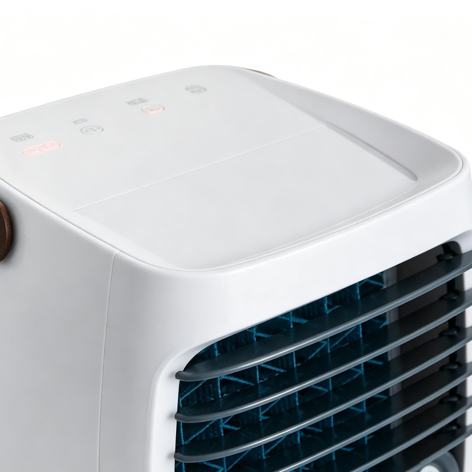 Generico Ventilatore Raffrescante per Camera da Dispositivo Portatile USB | Ventilatore da Scrivania Personale per Soggiorno Cucina Bagno Viaggio Camper Campeggio Officina Esterna
