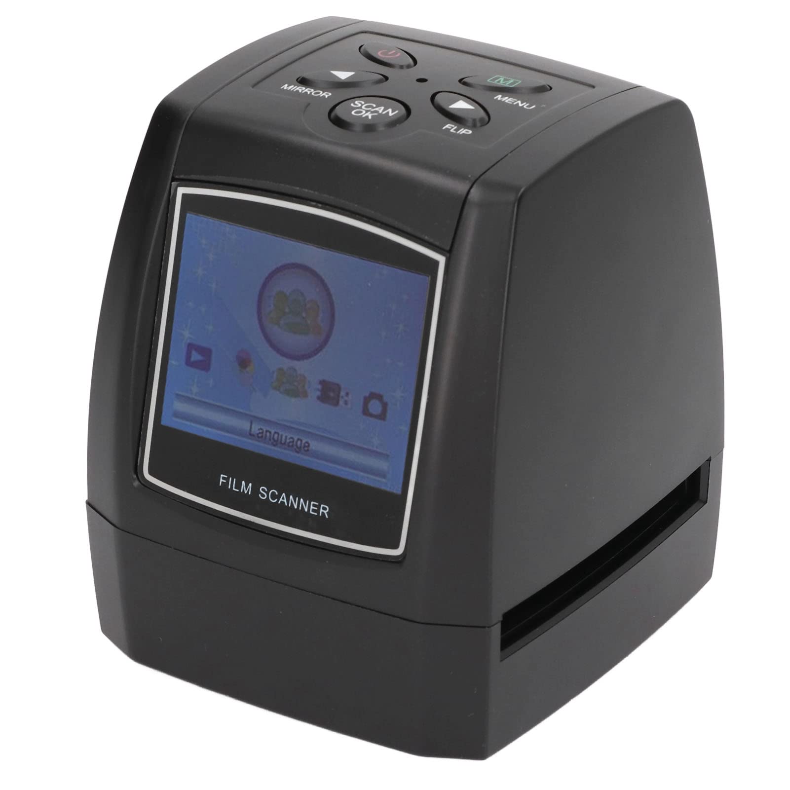 Scanner per Diapositive Pellicola, Display a Colori 2.36in TFT USB 2.0 5.0mp