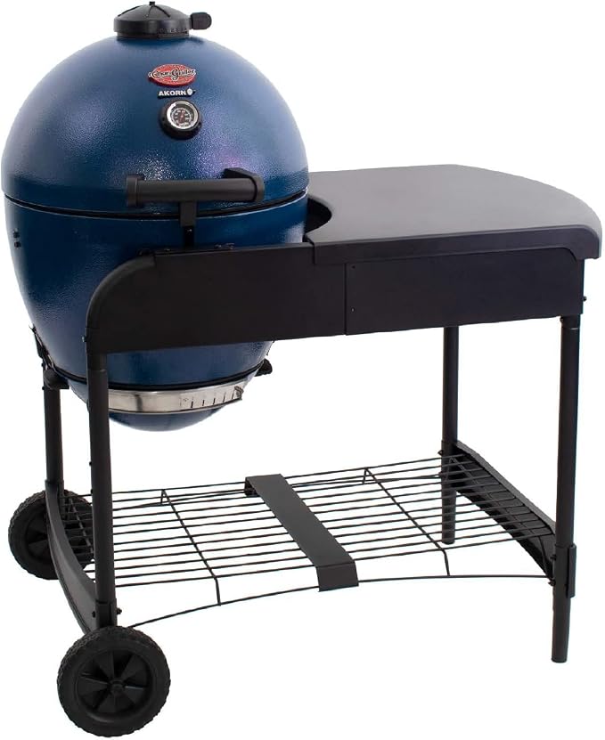 Char-Griller AKORN 20-Inch Kamado Charcoal Grill and Smoker with Grill