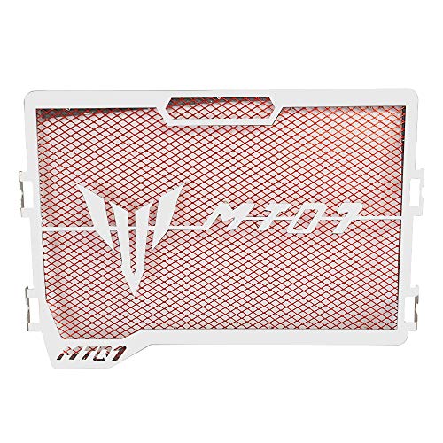 Stainless Steel Motorcycle Radiator Guard Protective Grille Cover for Yamaha MT07 2014-2019 (Red)