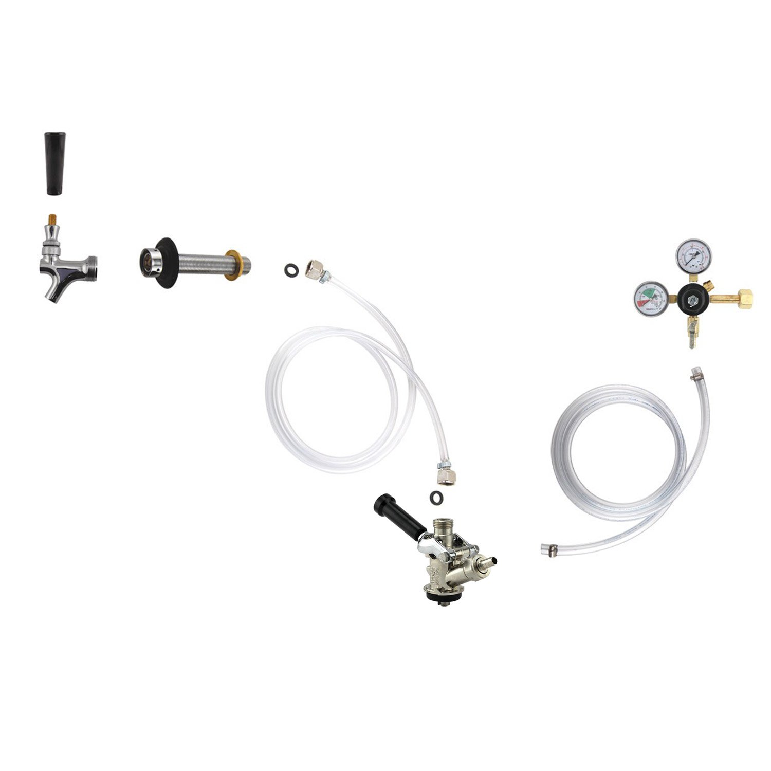 Standard Refrigerator Conversion Kit (European Sankey Coupler - No CO2 Tank)