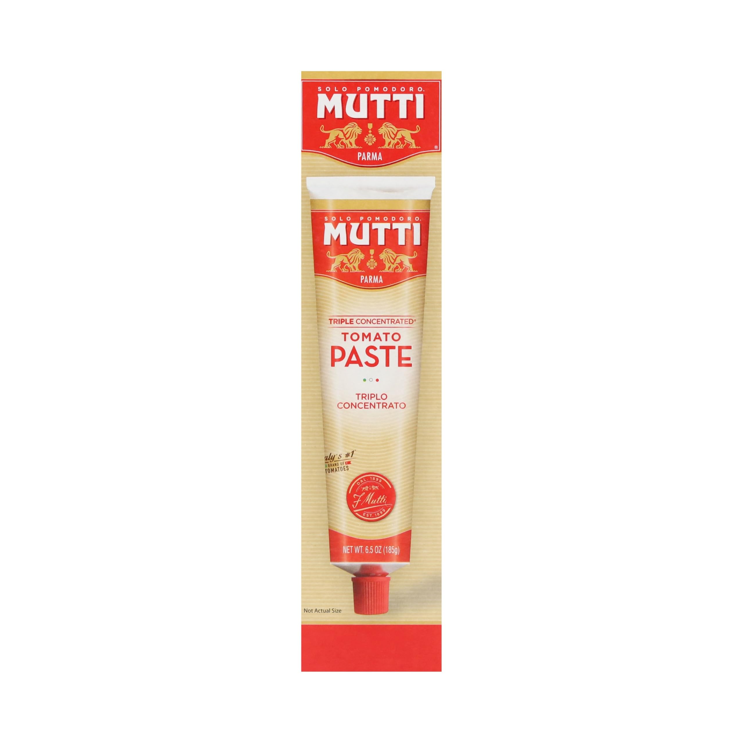 Mutti Triple Concentrated Tomato Paste 6.5oz Tube | 12 Pack | #1 in Italy thumbnail 3