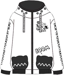 Shellme アニメ スウェット コート ジャージ 長袖パーカー フード ファスナー制服 カジュアル 可愛い 学院 春 秋 大人 子供 学生 レディース メンズ 男の子 女の子 通学 旅行 XXLサイズ