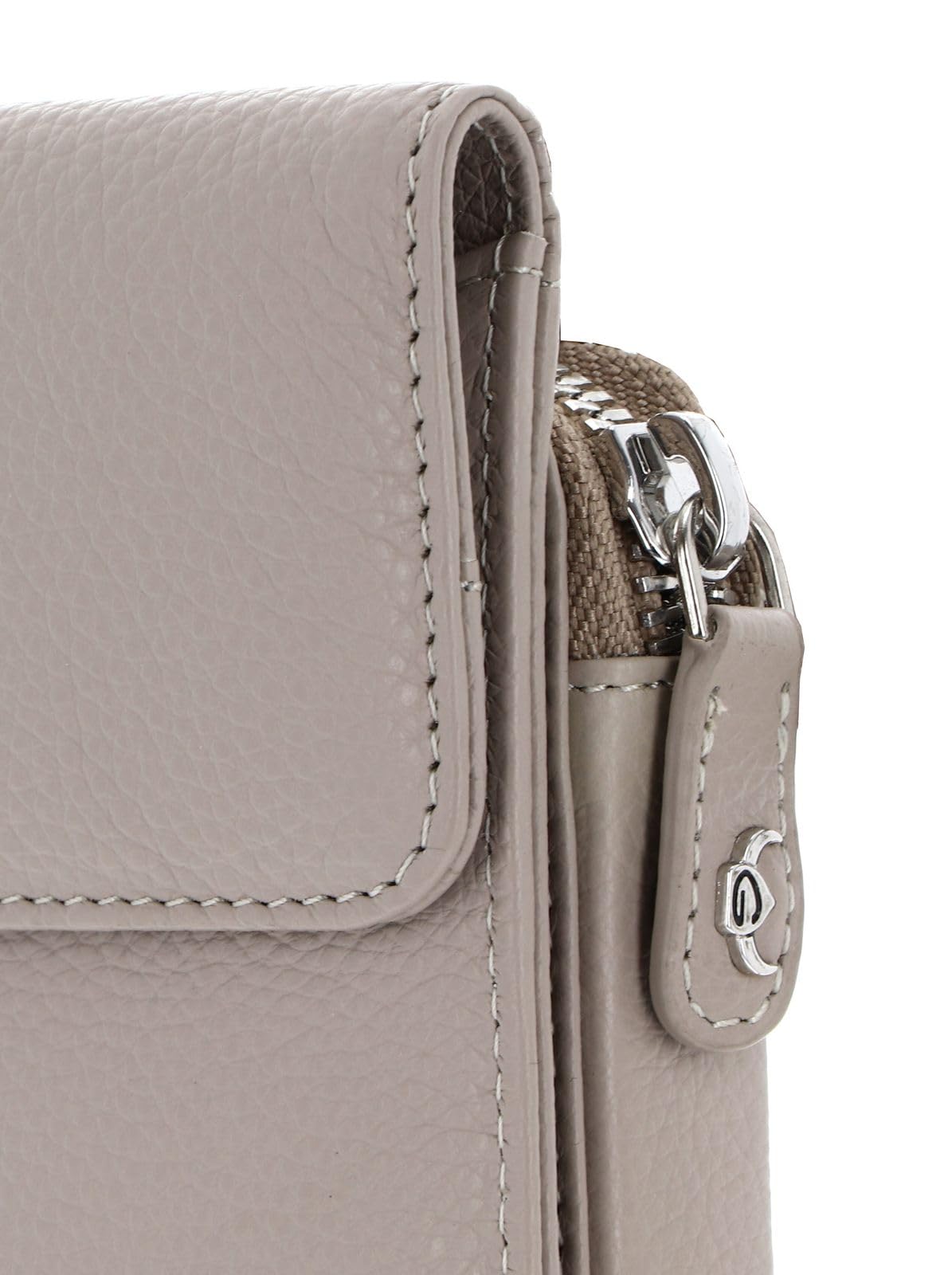 Golden Head Leder Handytasche Palma RFID Protect Handy-Umhängetasche 4045 Taupe