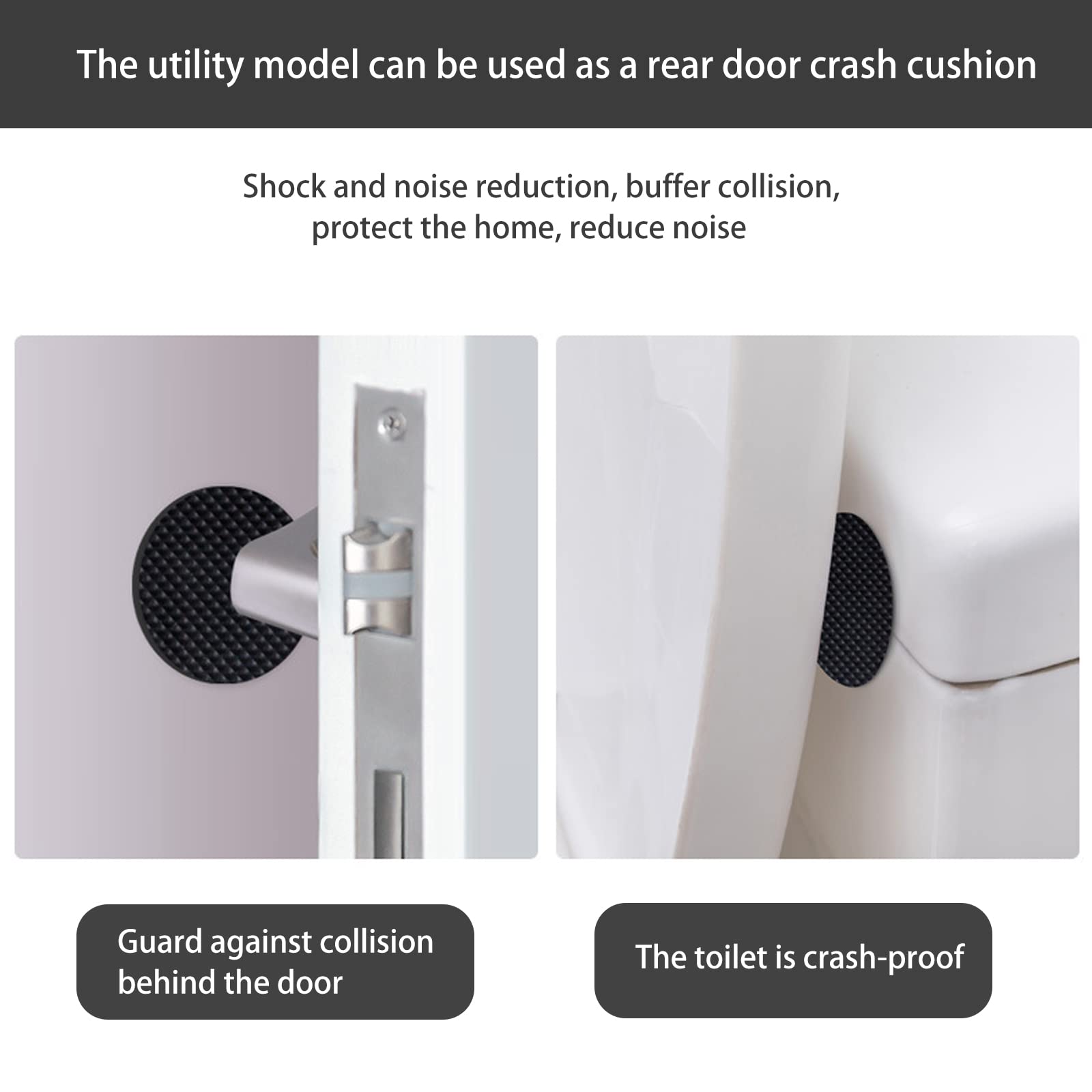 4Pcs Non Slip Furniture Pads, 3/4 Inch Round Clear Chair Leg Floor Protectors For All Floors And Sofas, Chairs, Beds Furniture Hardware - View #9