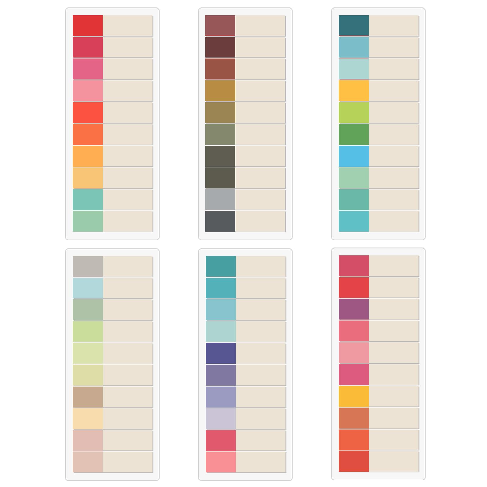 1200 Piezas Marcadores Adhesivos - 60 Colores, Marcadores de Páginas para Libros, Notas, Reutilizables, sin Residuos, Ideal para Oficina, Escuela y Estudio