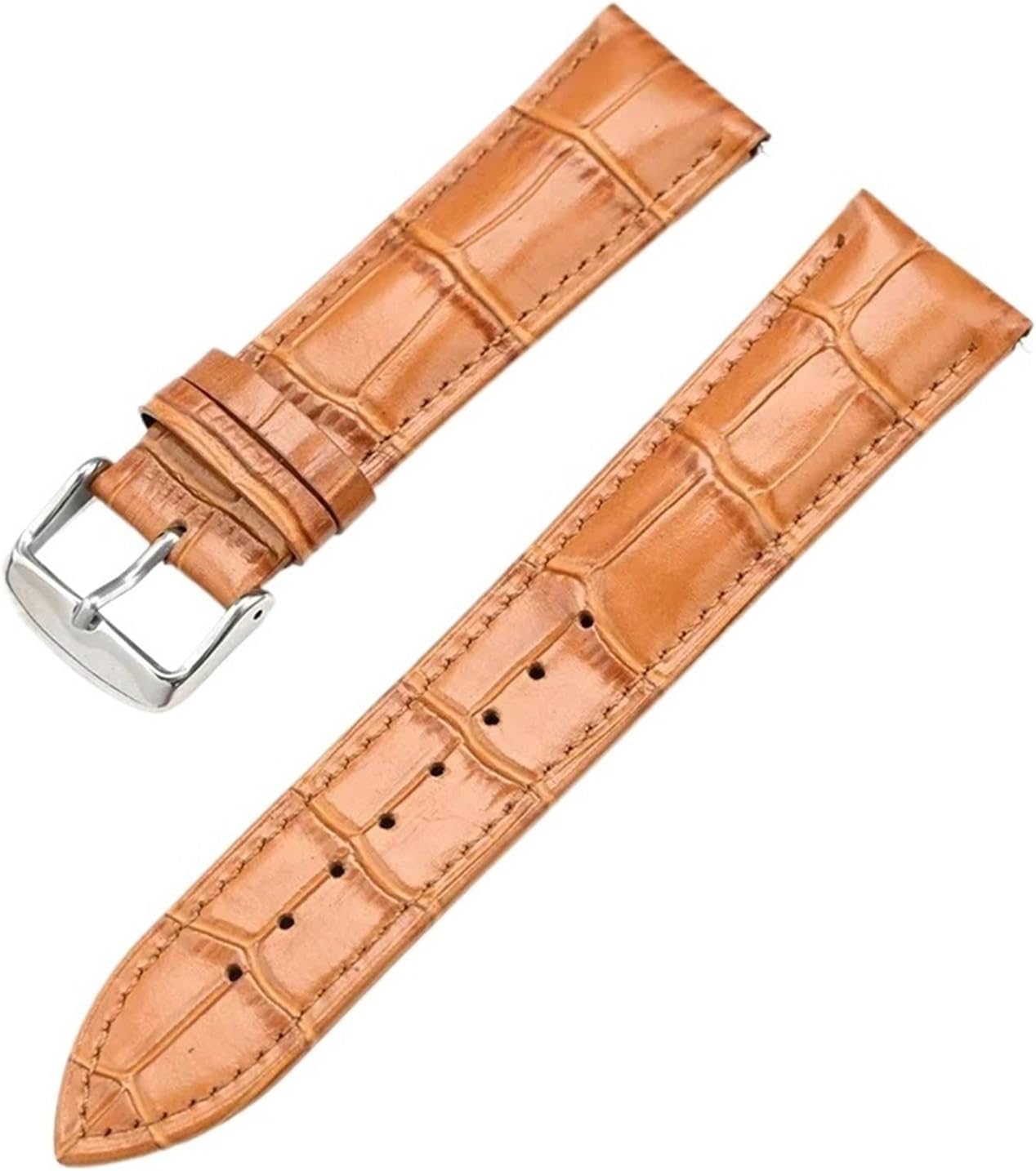 XILILHC Cowhide Genuine Leather Strap Quick Release Watch Band 12 13 14 15 16 17 18 19 20 21 22 23 24 26mm