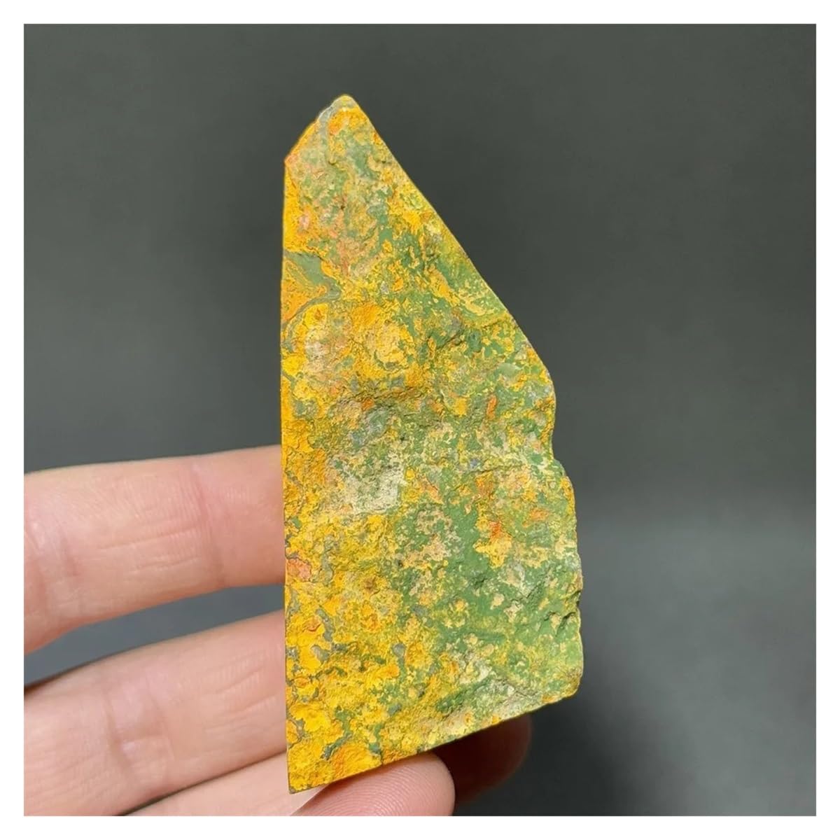 LQYXGS Crystal Stone Home Decor Rare Irregular Polyhedral Natural Mineral Specimen Home Decoration(97g)
