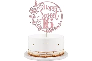 Happy Sweet 16 Cake Topper