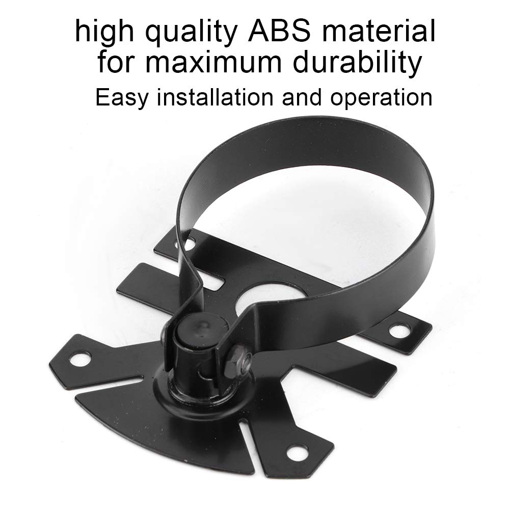 Gauge Mount Bracket, 2in/52mm Single Hole Gauge Mount Bracket Pod Single Hole Meter Holder Car Refitting Black