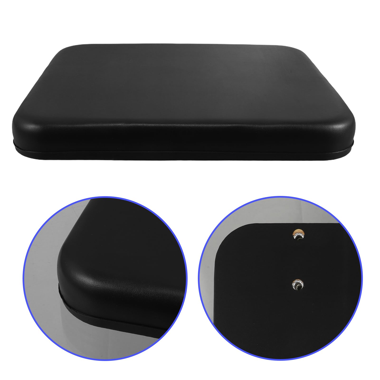 Luxshiny Cuscino Sedile Sostitutivo in Pu per Deambulatore Leggero Pieghevole, Pad Sedile per Walker Medico Adatto a Anziani per Assistenza Domiciliare e Viaggi