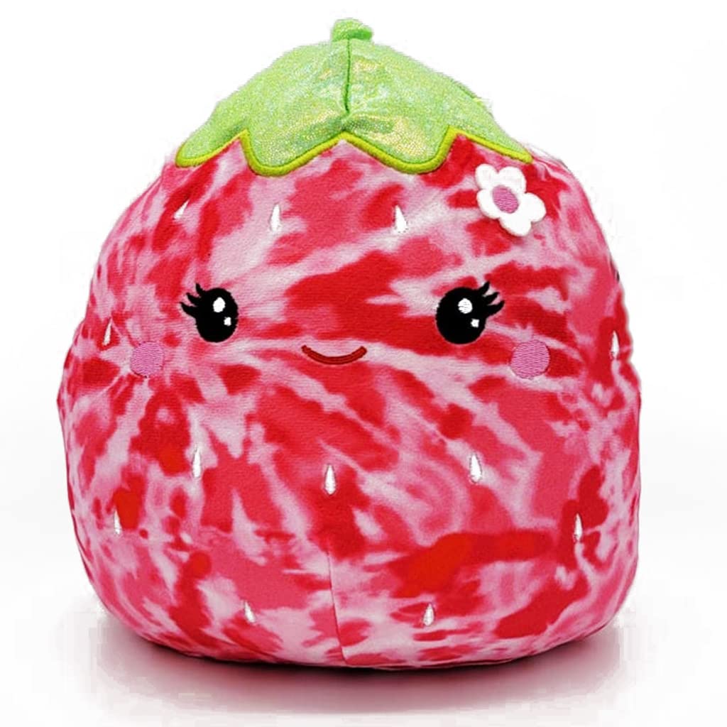 Squishmallow Oficial Kellytoy Food Squad Plush Toys Soft Plush Animal (8 Inch, Scarlett Strawberry) — view 41