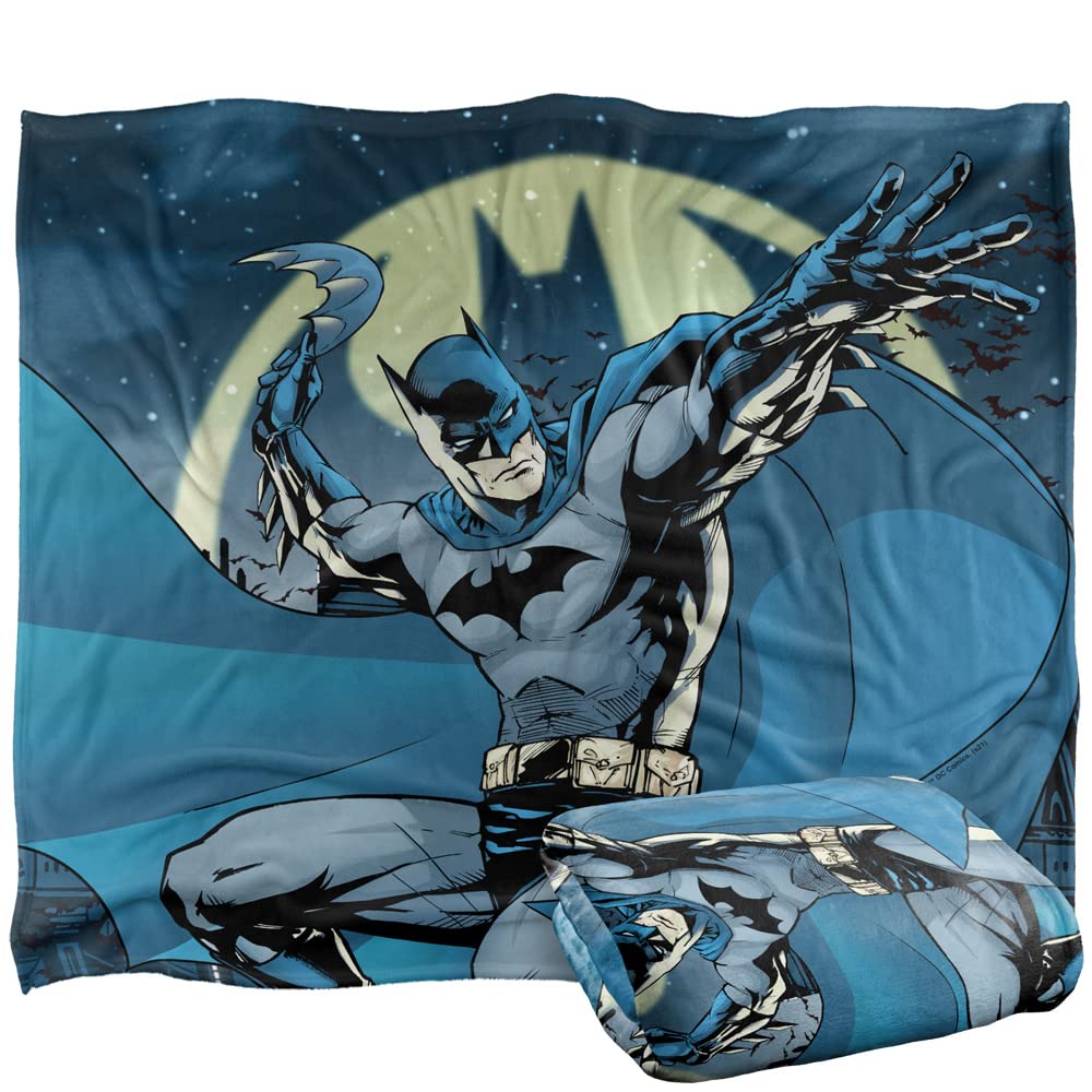 BATMAN Heed The Call Officially Licensed Silky Touch Super Soft Throw Blanket 152 x 127 cm