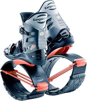Kangoo Jumps XR3 Black and Orange Size Large Womens 10, 11, 12 Mens 9, 10, 11
