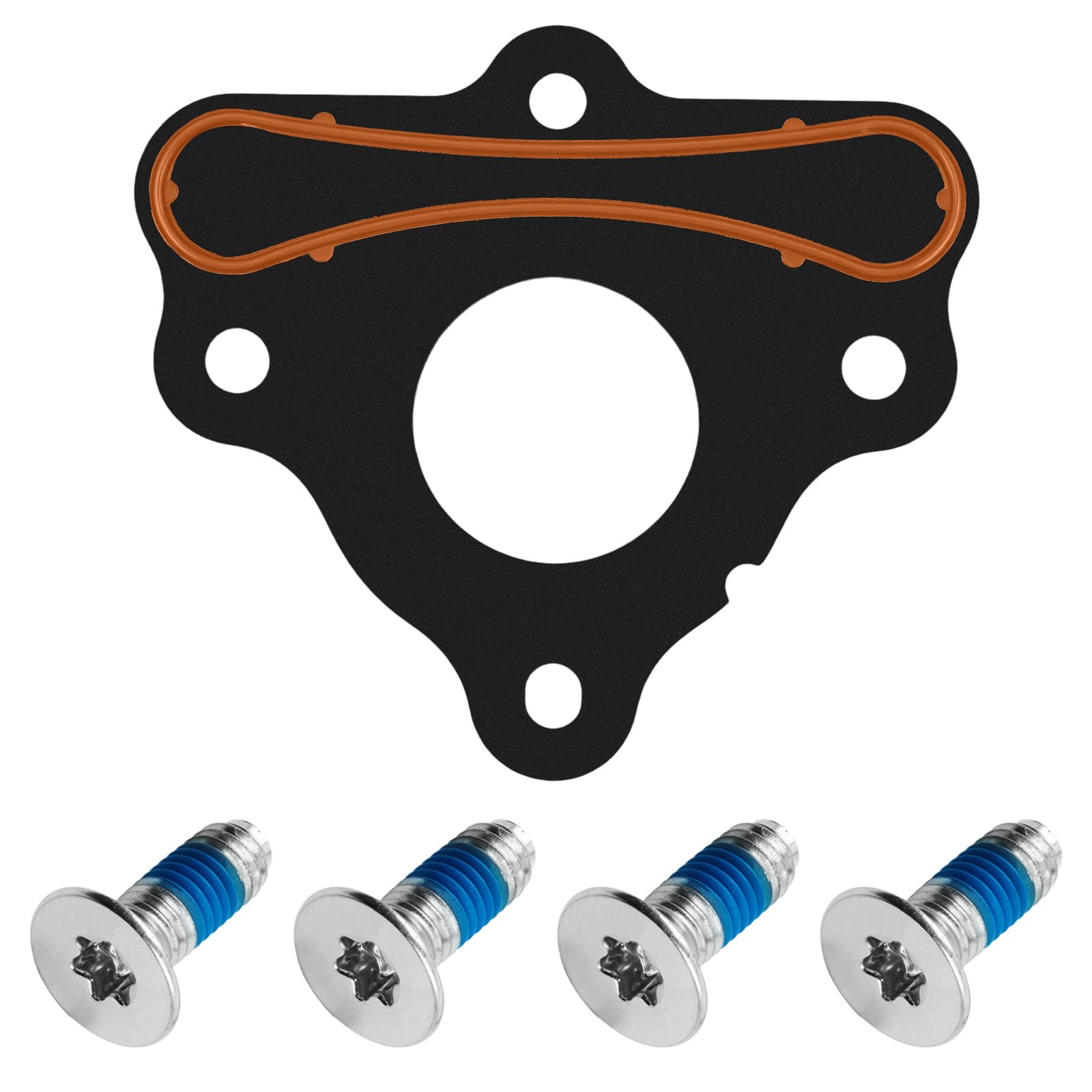 LS Cam Retainer Plate Gasket with Cone Bolts Replacement OEM# 150106 551269,LS Parts Compatible with Chevrolet 2015-2020 Suburban/Buick 2008 Allure,Professional Camshaft Car Accessories