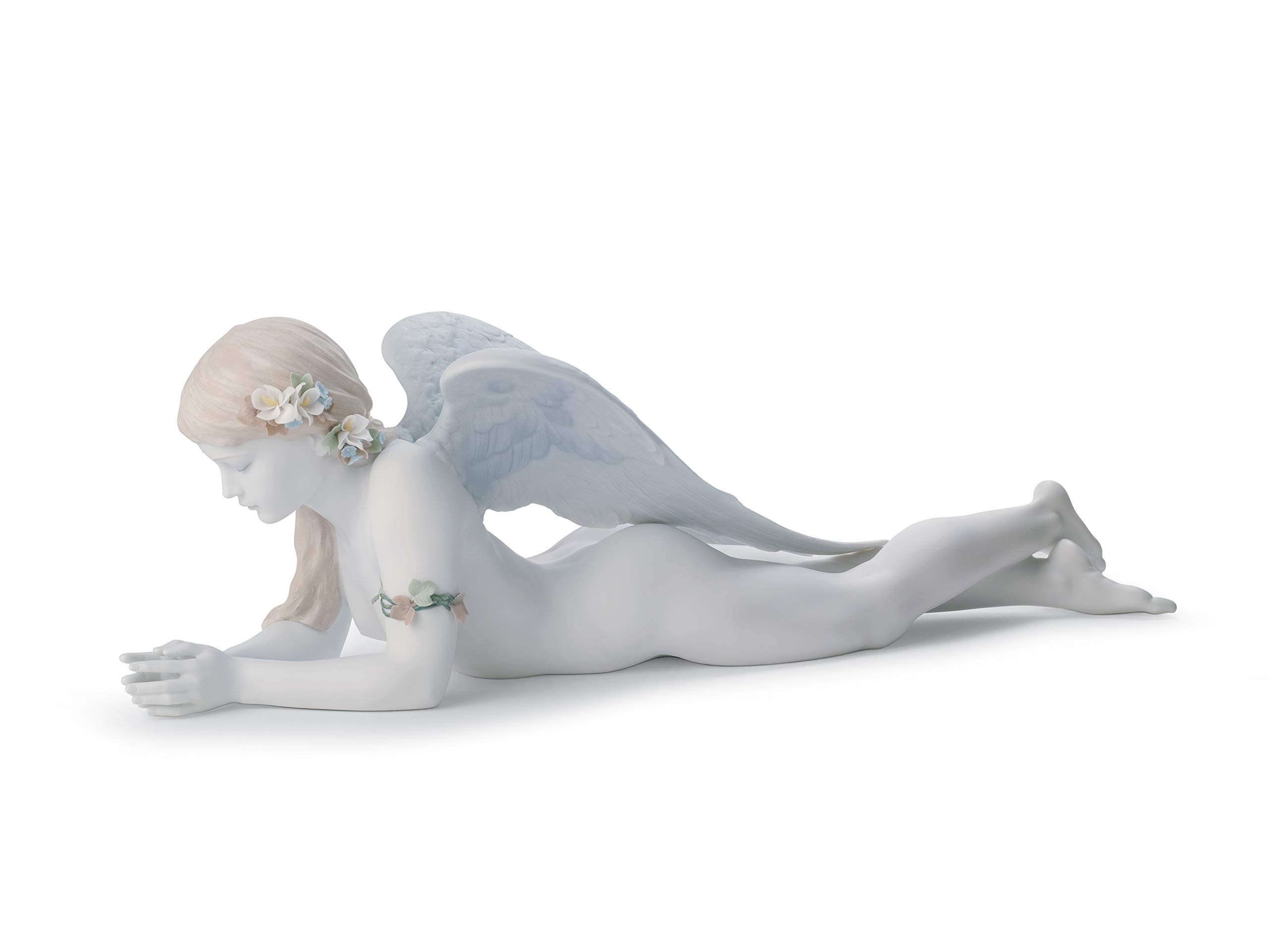 LLADRÓ Figur Bezaubernder Engel. Engel. Porzellan.