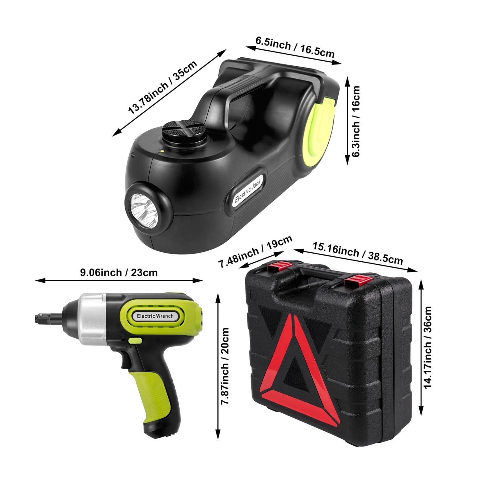 sollevatore auto Martinetto elettrico da pavimento da 5 tonnellate con avvitatore a percussione elettrico Strumento di riparazione per auto con martinetto idraulico leggero a LED sollevatore