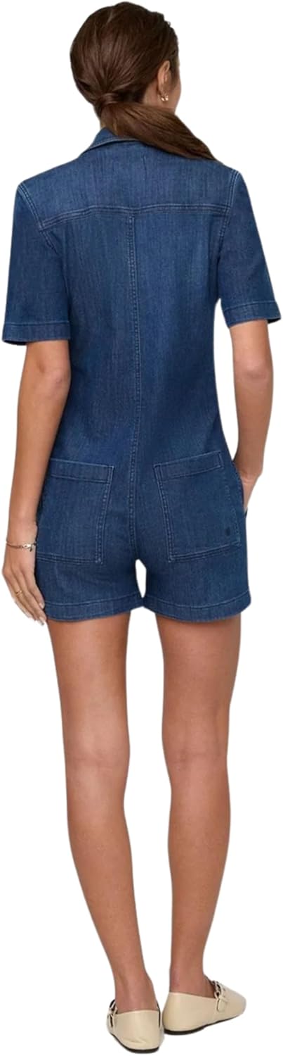 DUER Women's Performance Denim Lite Romper - Image 3