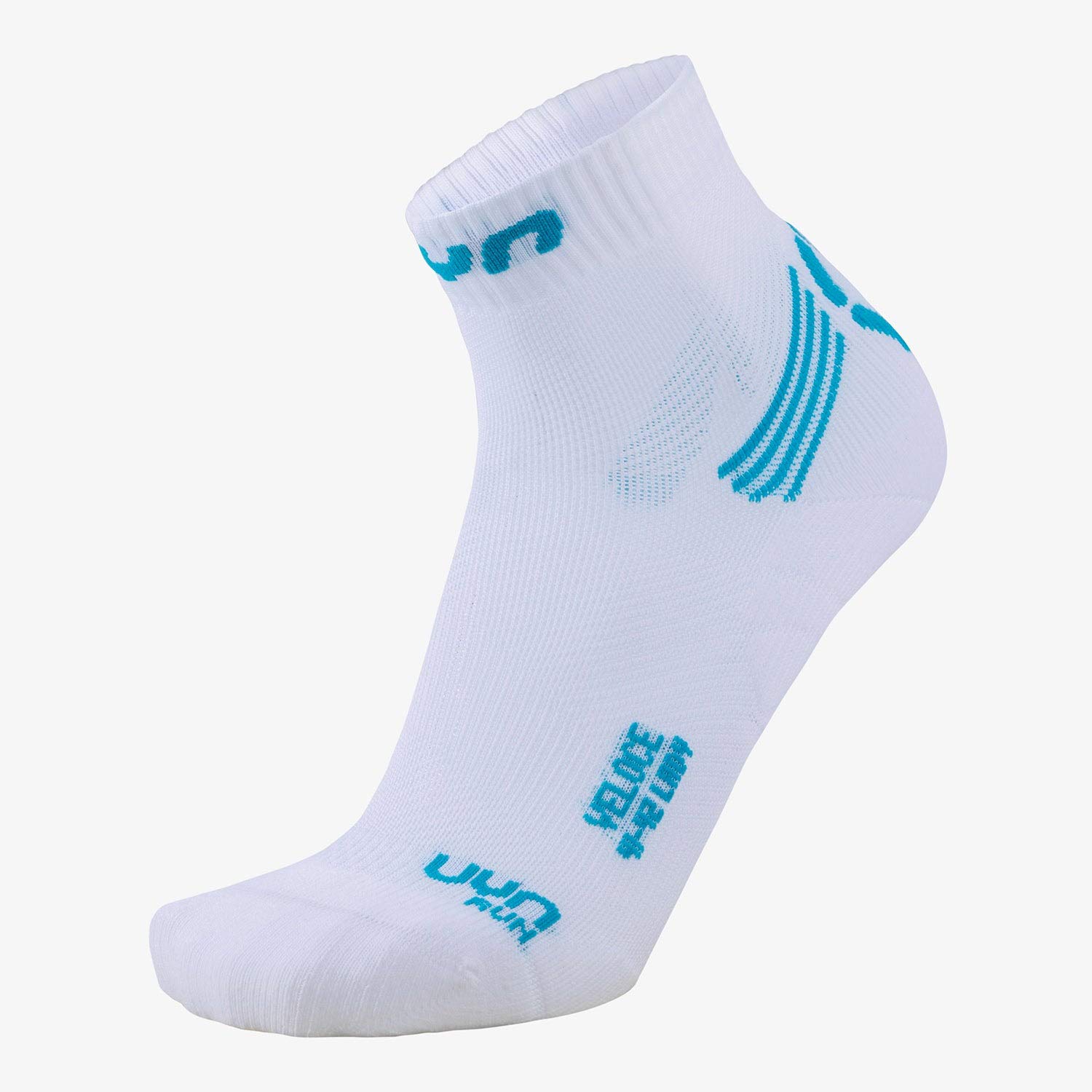 UYN S100064 RUN VELOCE Socks Women's White/Turquoise 36