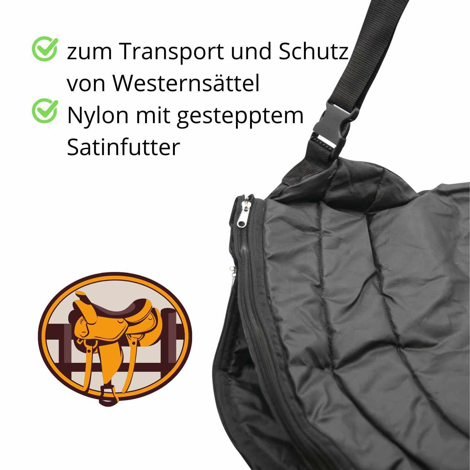AMKA Tragetasche für Westernsattel Schutztasche für Sättel