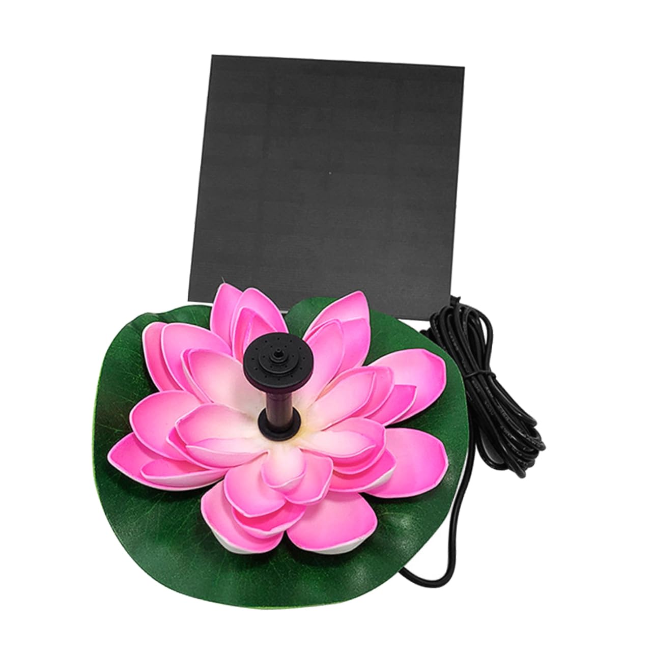 Didiseaon Fontana Solare da Giardino Pompa per Laghetto Esterno, Design Decorativo per Fontane e Spazi Verdi
