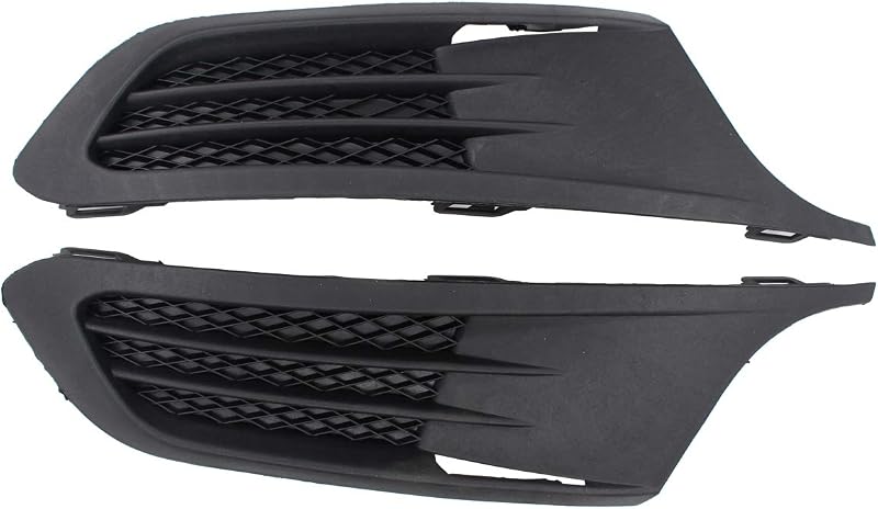 Moldura da grade do farol de neblina do para-choque dianteiro NewYall para Volkswagen Jetta 2011–2014 – 1 unidade
